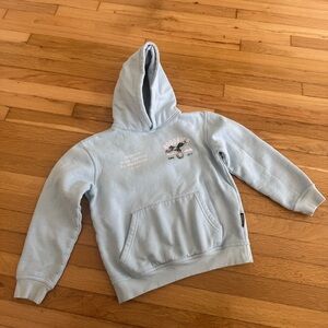 Hoodrich Light Blue Youth Boys Hoodie Sweatshirt